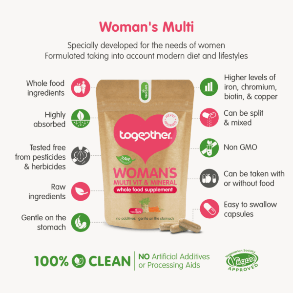 Woman’s Multi Vit - 30 caps - Afbeelding 2