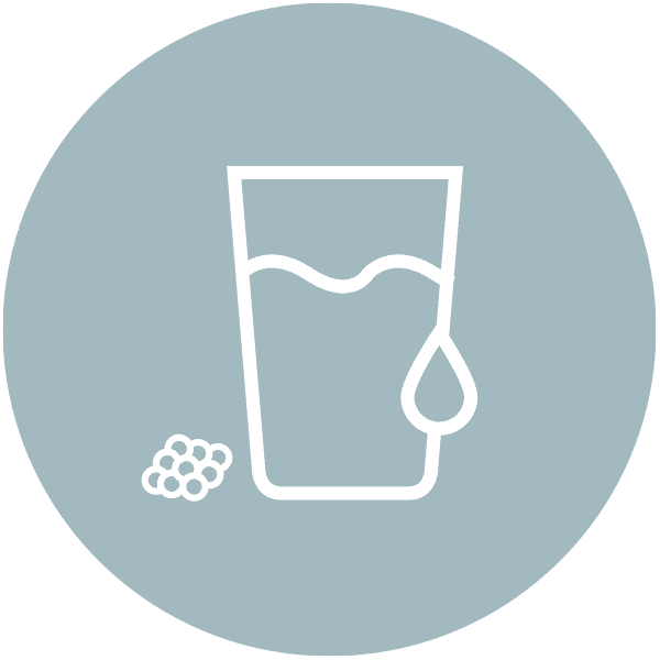 Glas water
