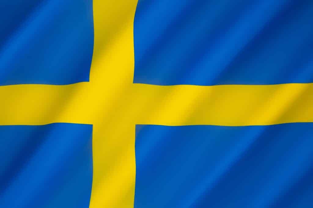 Bandera de Suecia