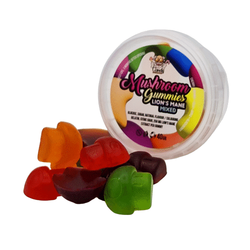 Mushroom edibles gummies