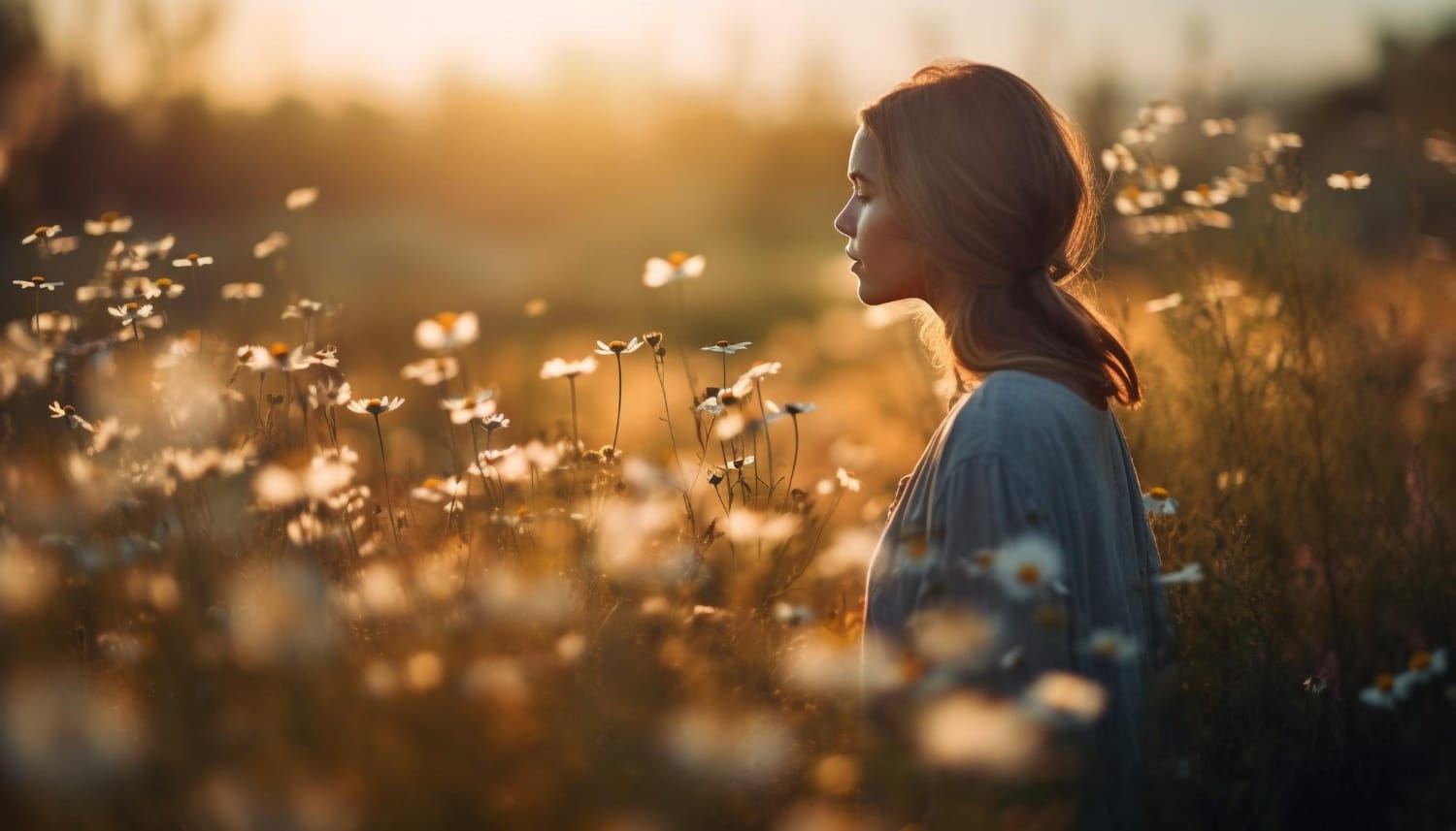Woman feeling relaxed after Healthshop dutchmicrodosing