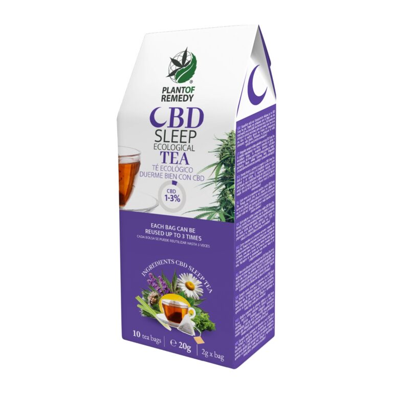 Té Ecológico 1-3% CBD - Dormir
