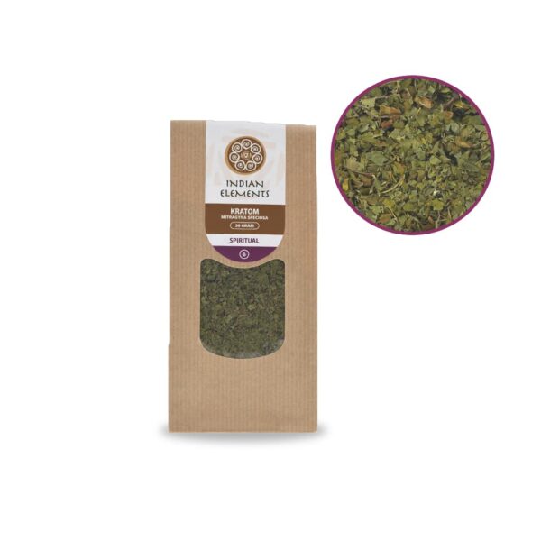 Indian Elements Kratom Hojas - 50 gramos
